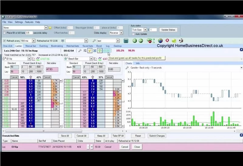 Betfair Scalping
