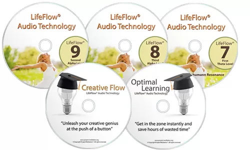 LifeFlow® Audio Technology 7 8 9 10 Bonus tracks LifeFlow Alpha Pack