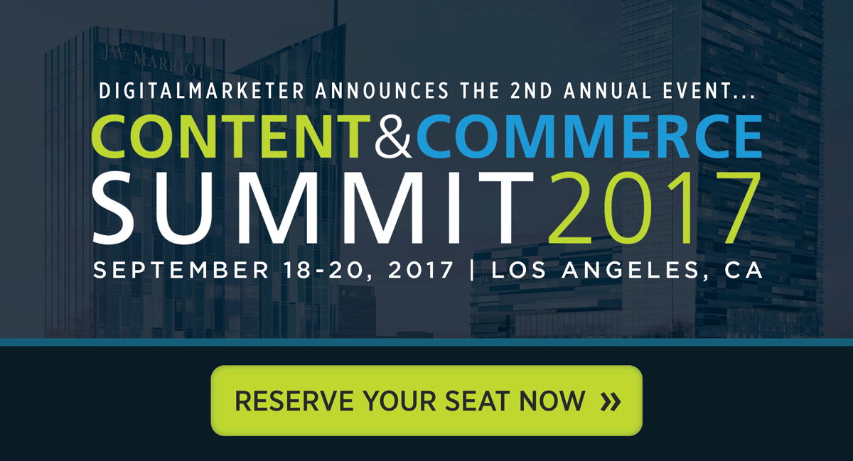 Ryan Deiss Content and Commerce Summit 2017