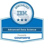 Coursera Advanced Data Science with IBM Specialization by IBM