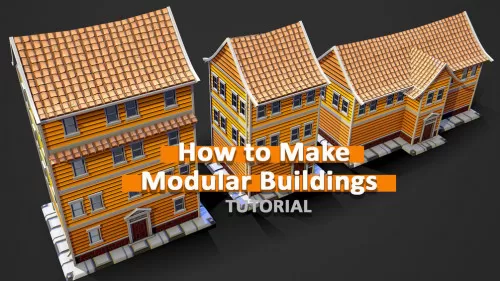 Gumroad 3dEx How to Make Modular Buildings