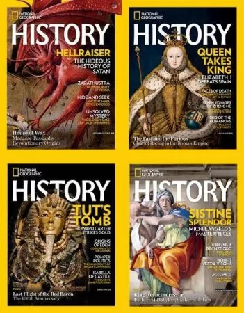 National Geographic History Full Year 2018 Collection