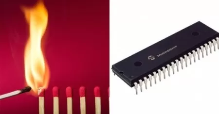 PIC Microcontroller Flame Detector