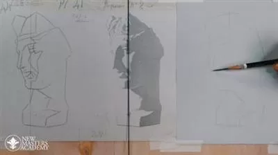 Sight Size Drawing Intermediate Bargue Plate Project