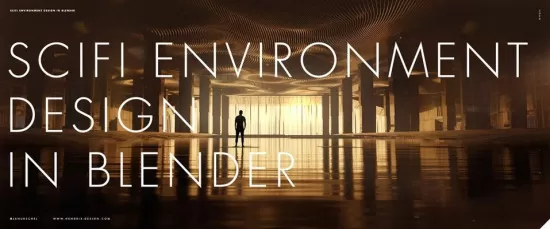 Sci Fi Environment Design in Blender