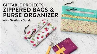 Giftable Projects Zippered Bags Purse Organizer
