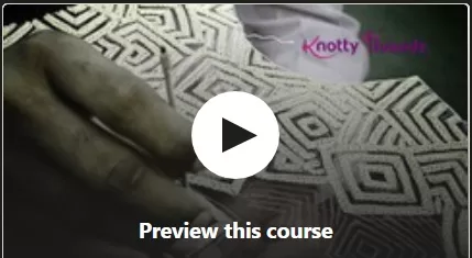 How to Make Basic Chain Stitch in Aari or Maggam Work 1
