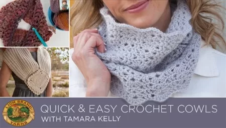 Quick Easy Crochet Cowls