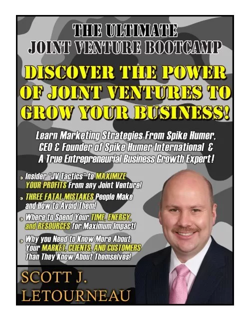 Spike Humer Joint Venture Master Course Spike Humer Joint Venture Master Course