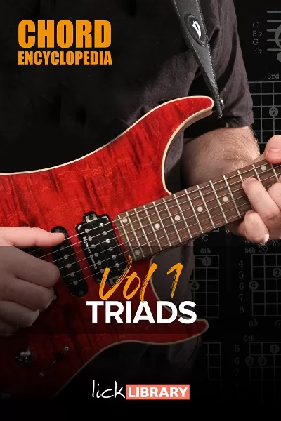 Lick Library - Chord Encyclopedia Vol 1 Triads Lick Library - Chord Encyclopedia Vol 1 Triads - Image 1