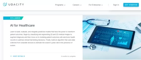 Udacity AI for Healthcare Nanodegree Program 07 2020