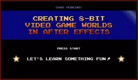 Creating 8 bit Video Game Worlds in After Effects