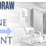 Drawing a Scene in 2 Point Perspective