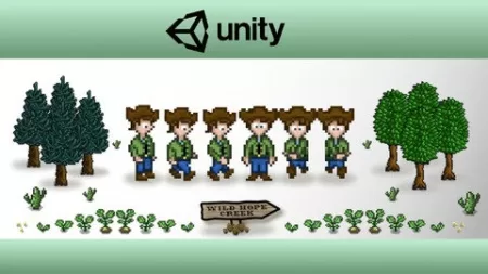 Unity 2D Game Developer Course Farming RPG updated 06.2021