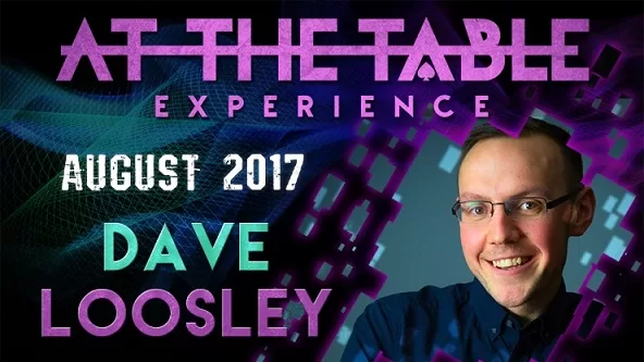 Dave Loosley At The Table Live Lecture Dave Loosley August 2nd 2017
