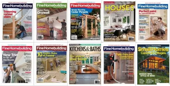 Fine Homebuilding 2017 Full Year Issues Collection