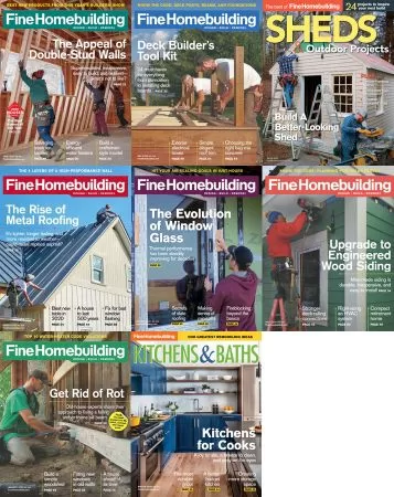 Fine Homebuilding Full Year 2020 Issues Collection