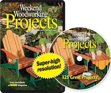 Weekend Woodworking Projects 352 Great Projects CD