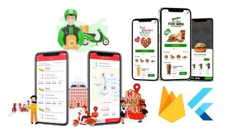 Build FoodPanda Uber Eats Clone App with Admin WEB Portal