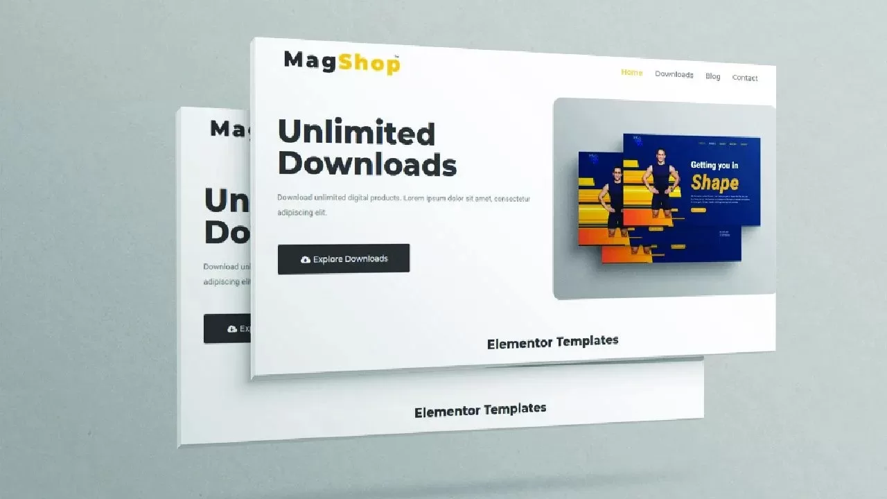 Build a Template Downloads Website with Elementor Free Plugin Build a Template Downloads Website with Elementor Free Plugin