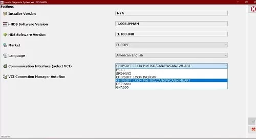 Honda HDS 3.104.002 Multilingual 08.2020