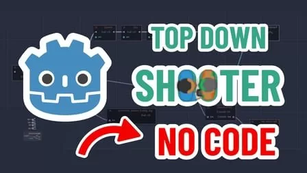 Learn Godot Visual Scripting by creating a 2d Shooter Game