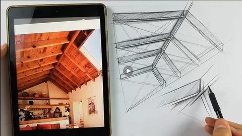 Architectural Design Course Space Drawing with Perspective Architectural Design Course Space Drawing with Perspective