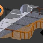 Blender For Unity Interior Only Modular Dungeon Level Design