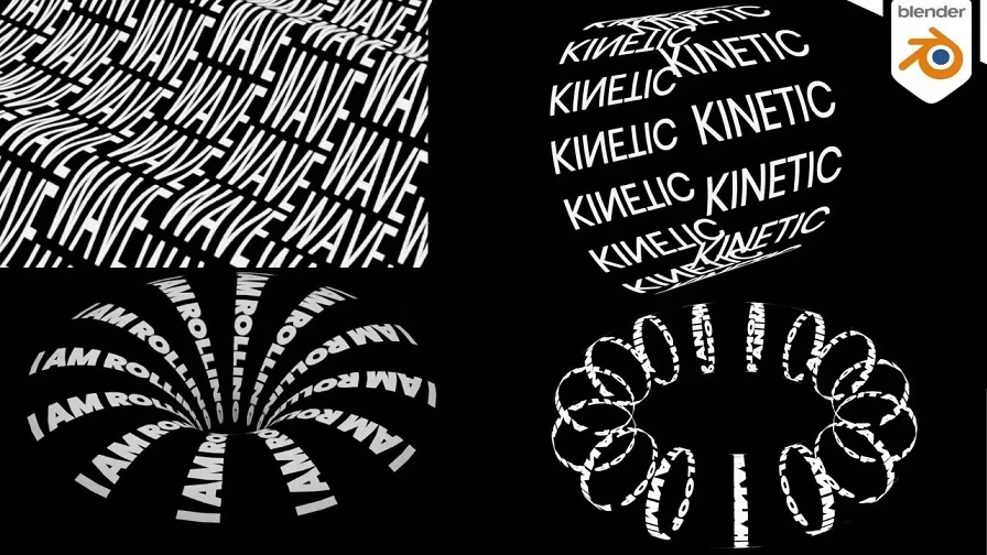 Kinematic Typography Animation in Blender Kinematic Typography Animation in Blender