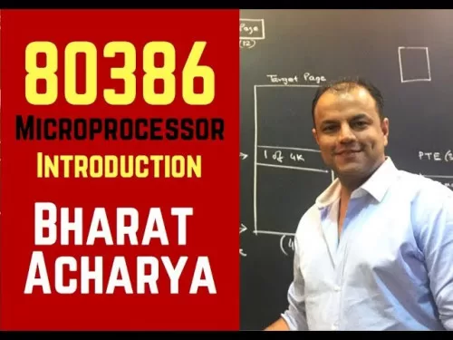 Bharat Acharya Education 80386 Microprocessor Microcontroller course