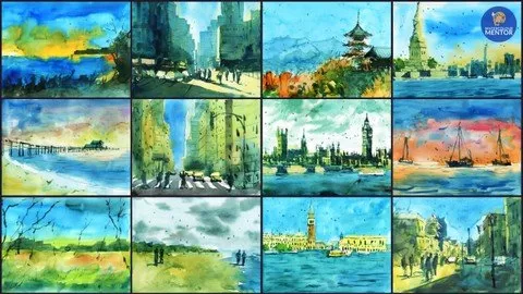 Watercolour Sketching Essentials Fun Easy Landscapes Watercolour Sketching Essentials Fun Easy Landscapes