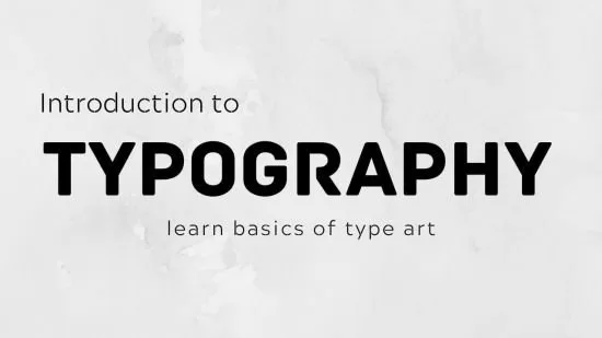 Introduction To Typography 2022