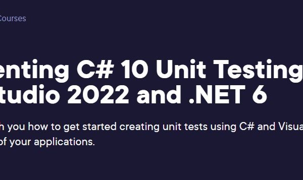 Implementing C 10 Unit Testing Using Visual Studio 2022 and .NET 6