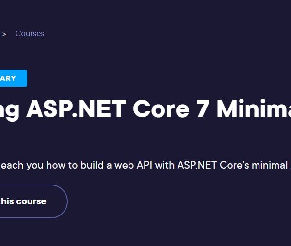 Building ASP.NET Core 7 Minimal APIs