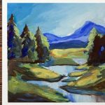 Introduction To Gouache Landscape Painting