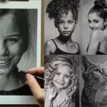 Drawing Photo Realistic Portraits With Pencils