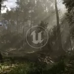 Megascans Scene - Black Alder Forest