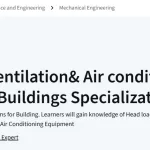 Coursera - Design of Ventilation& Air conditioning System for Buildings Specialization