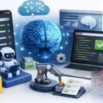 AI-Driven Mobile & Web Automation using Detox & Playwright