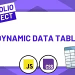 ZerotoMastery - Build a Dynamic Data Table using JavaScript, CSS, and APIs