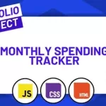 ZerotoMastery - Build a Monthly Spending Tracker with HTML, JavaScript and CSS