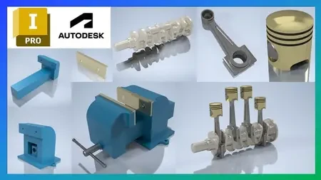 CAD Autodesk Inventor Basics Beginner Crash Course CAD Autodesk Inventor Basics: Beginner Crash Course - Image 1