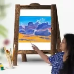 Painting Peaking Clouds: A Dramatic London Sky In Gouache