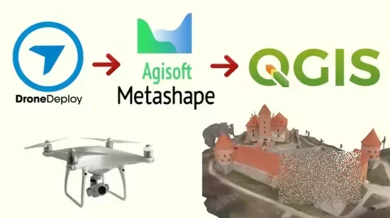Drone Flight Planning & Data Processing for Land Surveying Drone Flight Planning & Data Processing for Land Surveying - Image 1