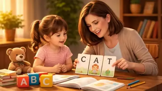 English Phonics Level 1 - Parent-Guided Reading Course English Phonics Level 1 - Parent-Guided Reading Course - Image 1