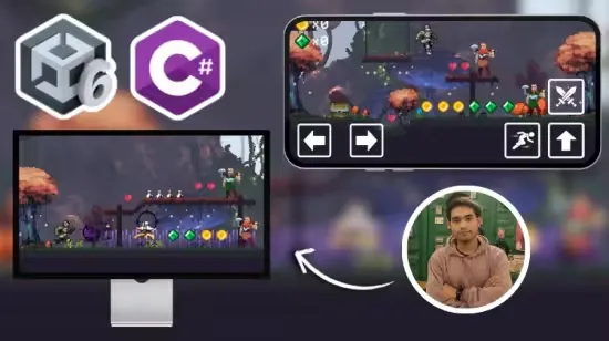 Mobile,PC & Web Game Development with Unity 6 & C#-Beginners Mobile,PC & Web Game Development with Unity 6 & C#-Beginners - Image 1
