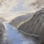 Painting Mountains using Atmospheric Perspective