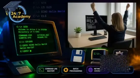MS-DOS Complete Course From Zero to Professional Expert! MS-DOS Complete Course: From Zero to Professional Expert! - Image 1