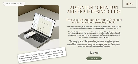 Claire Hunt - AI Content Creation Guide Claire Hunt - AI Content Creation Guide - Image 1