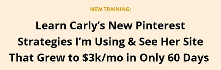 Tony Hill Pinterest Strategies Course